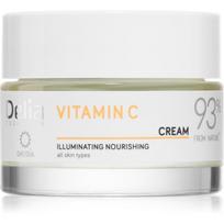 Delia Cosmetics Vitamin C švytėjimo suteikiantis dieninis kremas su vitaminu C 50 ml