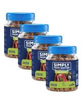 SIMPLY FROM NATURE Smart Bites Deerhound treniruokliai šunims 4x130g