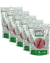 SIMPLY FROM NATURE Meat Strips Ančių mėsos juostelės šunims 5x80 g
