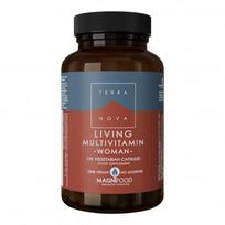 Terranova Multivitaminų kompleksas moterims Living Multivitamin Women 100 kapsuliu