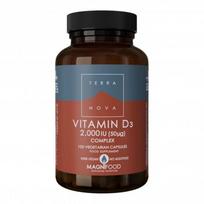 Terranova Vitaminas D 2000 Vitamin D 2000 100 kapsuliu