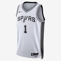 Nike Dri-FIT NBA Swingman San Antonio Spurs Association Edition 2022/23 Victor Wembanyama - Dydis XS (DN2094-104 Marškinėliai)