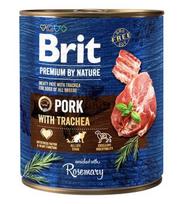 BRIT Premium by nature Pork with Trachea - drėgnas ėdalas šunims - 800g