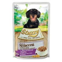 STUZZY Sfilaccetti Veršiena su makaronais - šlapias šunų maistas - 100g