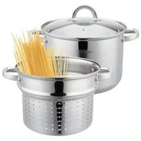Nerūdijančio plieno puodas 24 cm, 7,5 L, sidabro spalva