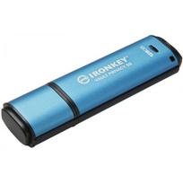 Kingston 128GB IronKey Vault Privacy 50 USB 3.2 Light Blue