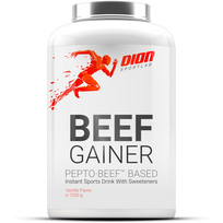 DION SPORTLAB BEEF GAINER, Vanilės sk., 1250 g