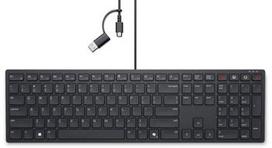 DELL KB525C juoda laidinė QWERTY klaviatūra su anglų-estų rašmenimis | USB-C