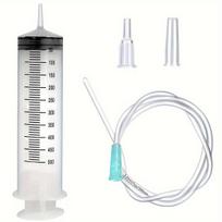 500 ml didelis švirkštas su 39 colių vamzdeliu skysčiui, dažams, epoksidinei dervai, aliejui, laistyti augalus, papildyti 1-Pack