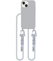 Pilkas dėklas su dirželiu Apple iPhone 13 Mini telefonui "Tech-Protect Magnecklace Mag"