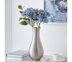 Eglo 421053 - Metalinė vaza ABUCAY 28,5x13 cm sidabras