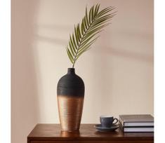 Eglo 421423 - Keraminė vaza SARYKSU 28x12,5 cm juoda/auksas