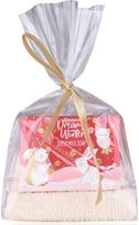 Dovanų rinkinys DREAMY WINTER (avies pieno muilas+plaušinė), 100 g