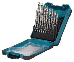 Grąžtų komplektas metalui Makita D-78352; 1-10 mm; 19 vnt.
