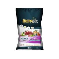 IRONpet BEEF Mini Adult vieno baltymo pašaras suaugusiems šunims 1,5 kg, Svoris 1.5 kg