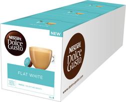 Dolce Gusto Flat White Coffee Capsule 16pcs, 3-PACK
