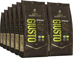 Arvid Nordquist Giusto Luomu -espressopapu, 500 g, 12-pack
