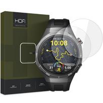 Skaidrus apsauginis grūdintas stiklas "Hofi Glass Pro+" (2vnt.) laikrodžiui Huawei Watch GT 5 Pro (46 MM)