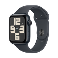 Apple Watch SE 2 GPS 44mm Sport Band S/M, midnight (MXEJ3ET/A)