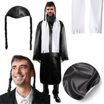 Rabino žydų Peeps kostiumas L/XL dydžio, karnavalinė puošni suknelė, L/XL