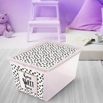 Branq Sandėliavimo dėžė X box dots 30L Skaidri