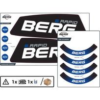 XL/XXL Frame - Sticker set B.Rapid Blue