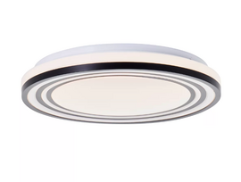 Lubinis LED šviestuvas BRILLIANT KOBANA, 24 W, 3000 K, 2400 lm, Ø 34 x 6 cm