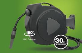Sodo laistymo žarna - Reel Hose 30 m auto-rewind