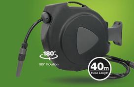 Sodo laistymo žarna - Reel Hose 40 m auto-rewind