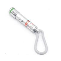 Raktų pakabukas Mini lazeris 2in1, sidabrinis