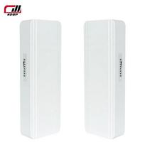 NDUP lauko WiFi tiltas – 2,4 GHz 300Mbps, dvigubos 14 dBi antenos, 1 km nuotolis, puikiai tinka belaidžio tinklo išplėtimui (2 rinkinys)!