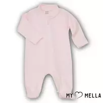 Kombinezonas su užtrauktuku, 56-62 cm., Rožinė : Dydžiai - 62, Spalva - Rožinė