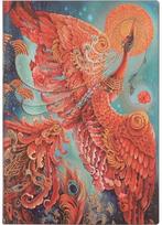 Firebird (Birds of Happiness) Midi Lined Journal - Nėra Autoriaus