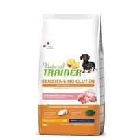 Natural Trainer Sensitive Mini Adult PORK sausas pašaras šunims, 7 kg