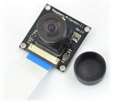 Kamera HD I OV5647 5Mpx - plataus kampo žuvies akis, skirta Raspberry Pi - Waveshare 11388