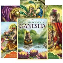Blue Angel Mėlyna Angel Mėlyna Angel Whispers Of Lord Ganesha Oracle Kortos
