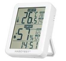 Temperatūros ir drėgmės matuoklis Habotest HT682 (su metrologine patikra)