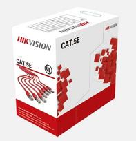 Kabelis ryšio Hikvision UTP 5E (Gysla-0.50mm, ritė 305m) DS-1LN5E-S