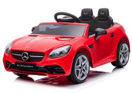 Dvivietis vaikiškas elektromob Mercedes Benz SLC300, raudonas