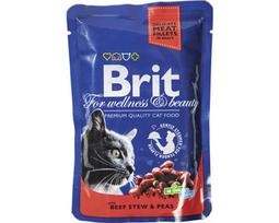 Brit Premium Beef Stew & Peas 100g x 24vnt.