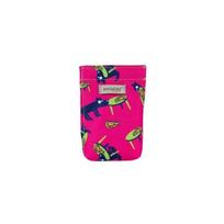 Ekskrementų maišelių dozatorius Amiplay Amik PizzaDog, 6x2x11 cm, rožinis