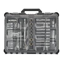 PACKOUT™ 63 GAB. ¼″ UN ½″ UZGRIEŽŅATSLĒGU UN MUCIŅU KOMPLEKTS, PACKOUT 1/4" + 1/2" 63 PC RATCHET/SOCKET SET, 4932493661 MILWAUKEE