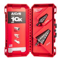 KOBALTA ALCRN PAKĀPJURBJI, COBALT STEP DRILL SET (2PC), 48899398 MILWAUKEE