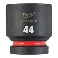 SHOCKWAVE™ IMPACT DUTY TRIECIENIZTURĪGAS UZGRIEŽŅU MUCIŅAS, 44 MM 1" IMPACT SOCKET STD - 1 PC, 4932480950 MILWAUKEE