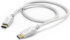 Hama 00183328 Charging/Data Cable, USB Type-C - USB Type-C 1.5m White