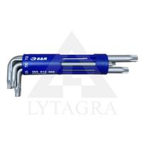 Raktų komplektas TORX SR 365612008, T10-T50