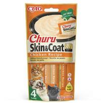 INABA Churu Skin and Coat Chicken recipe - skanėstas katėms - 4x14 g