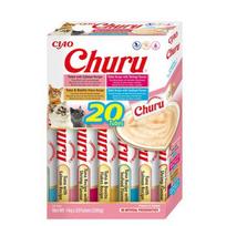 INABA Churu Variety box Seafood - skanėstas katėms - 20 x 14g