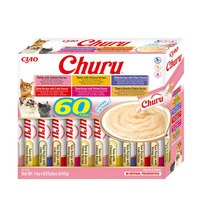 INABA Churu Variety box Tuna - skanėstas katėms - 60 x 14g