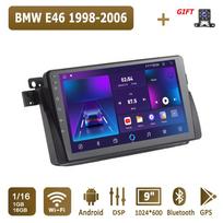 „Android“ automobilio radijas, skirtas BMW E46 1998–2006 daugialypės terpės grotuvo galvos blokas, stereo GPS navigacija BT WIFI 1+16GB 1+16GB